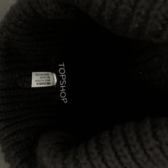 Topshop Rhinestone Cat Ears Beanie - Picture 2 of 5